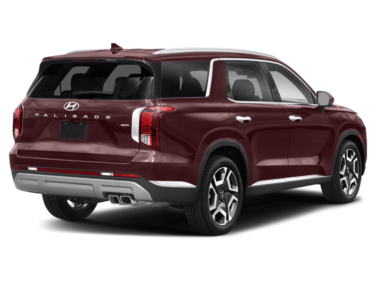 2025 Hyundai Palisade Limited - Rear 3/4, facing to the right