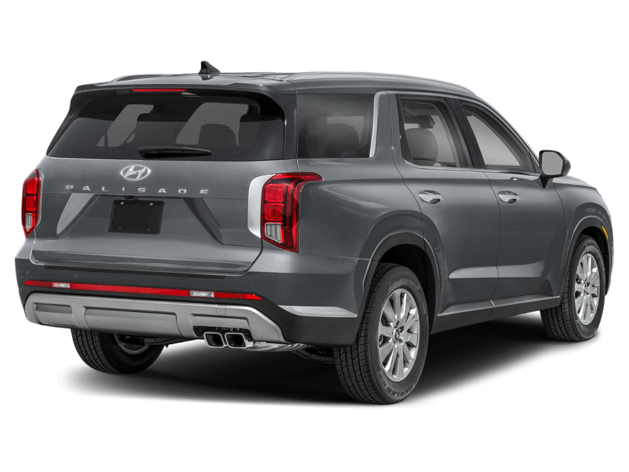 2025 Hyundai Palisade SEL - Rear 3/4, facing to the right