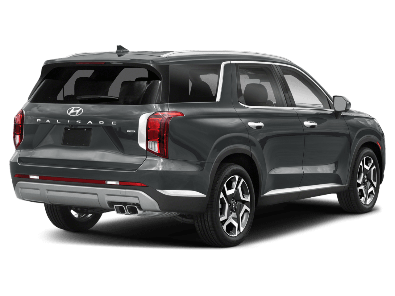 2025 Hyundai Palisade Limited - Rear 3/4, facing to the right
