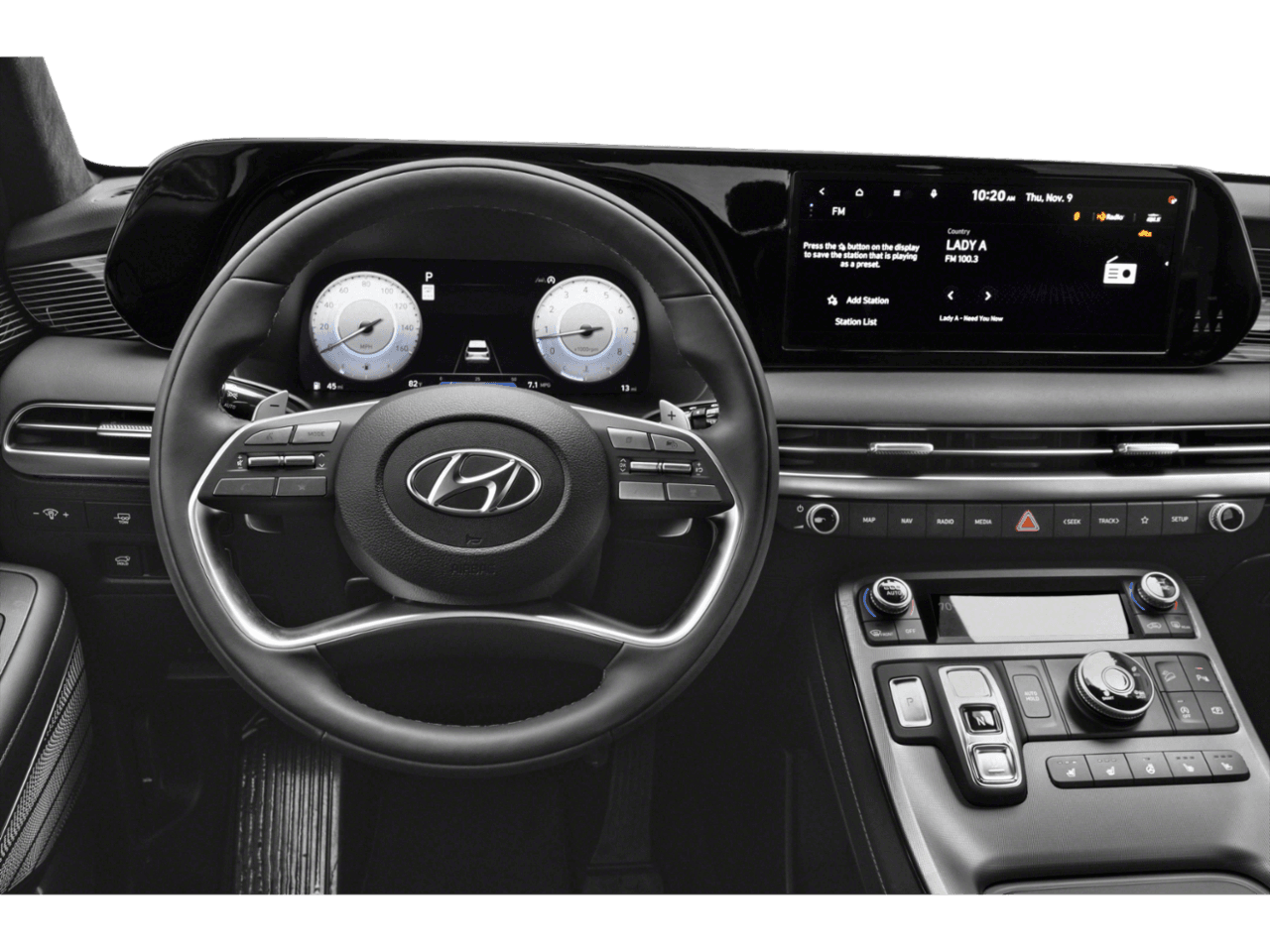 2025 Hyundai Palisade Calligraphy Night Edition - Interior Drivers Dash