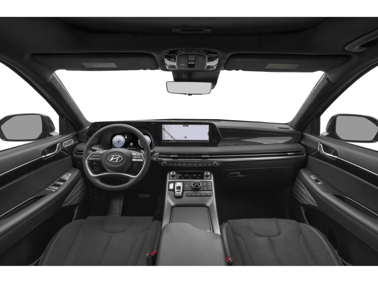 2025 Hyundai Palisade Calligraphy Night Edition - Interior Full Dash Basic