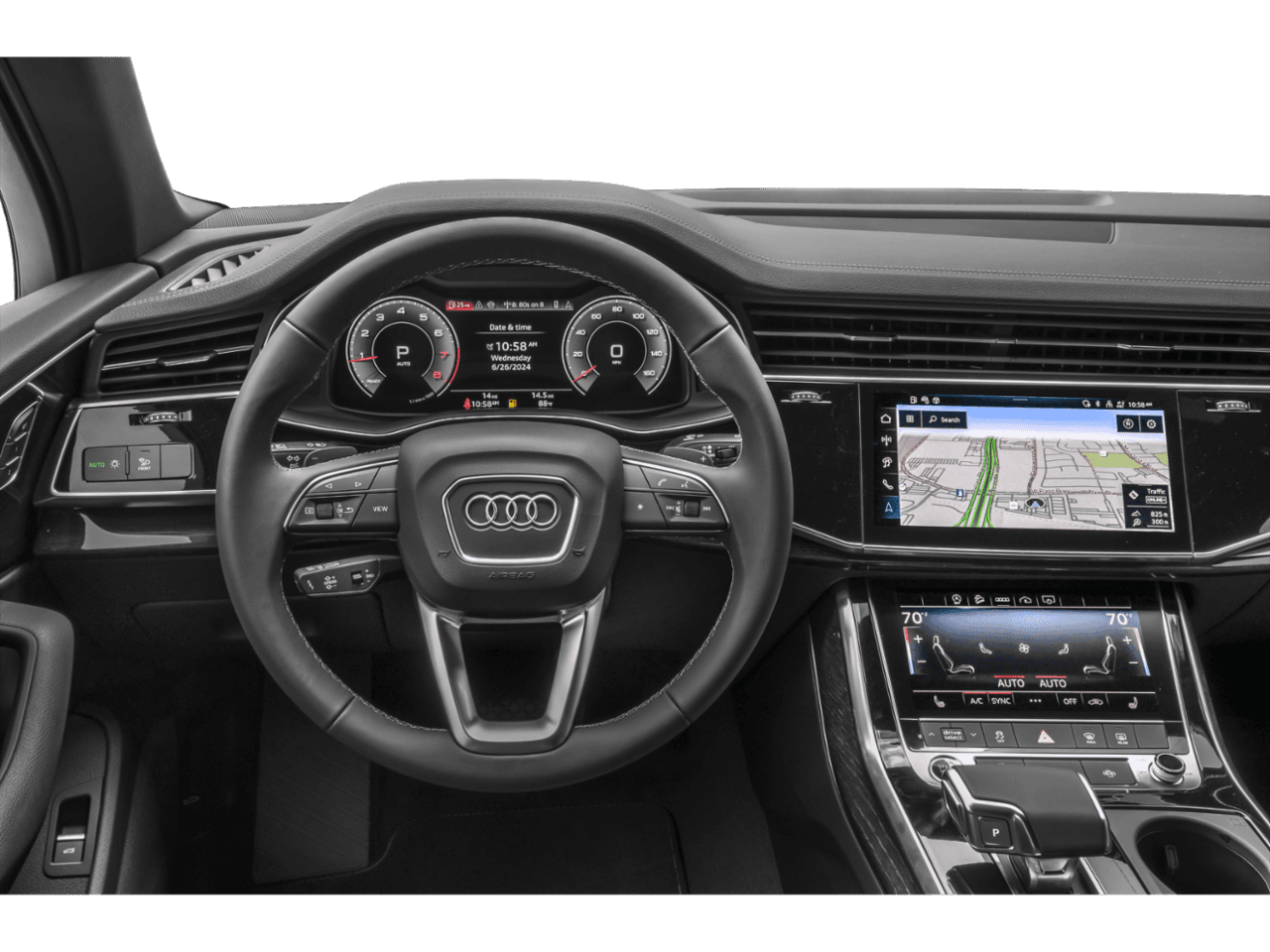 2025 Audi Q7 Premium - Interior Drivers Dash