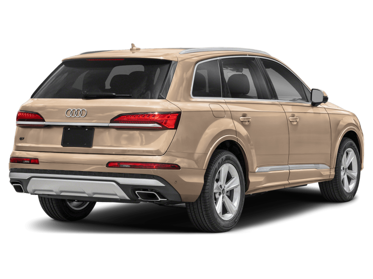 2025 Audi Q7 Premium - Rear 3/4, facing to the right