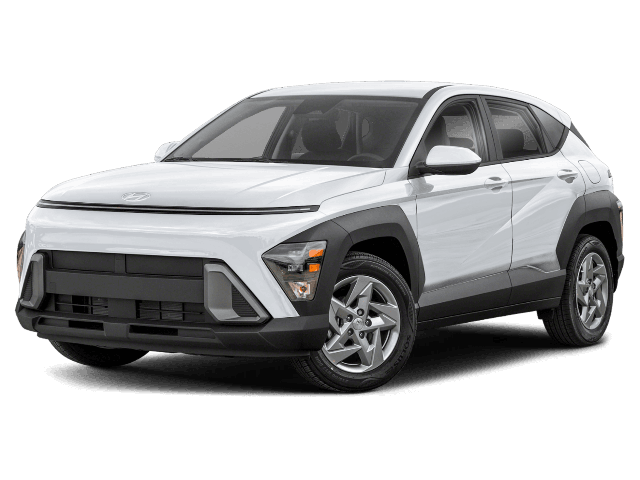 2025 Hyundai Kona SE - Front 3/4, facing to the left