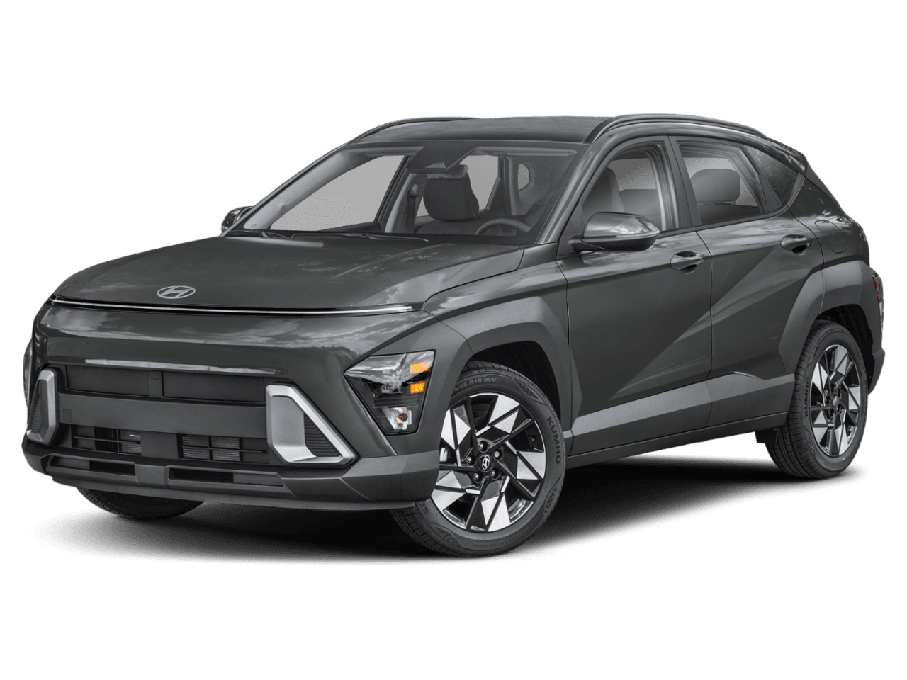 2025 Hyundai Kona SEL - Front 3/4, facing to the left
