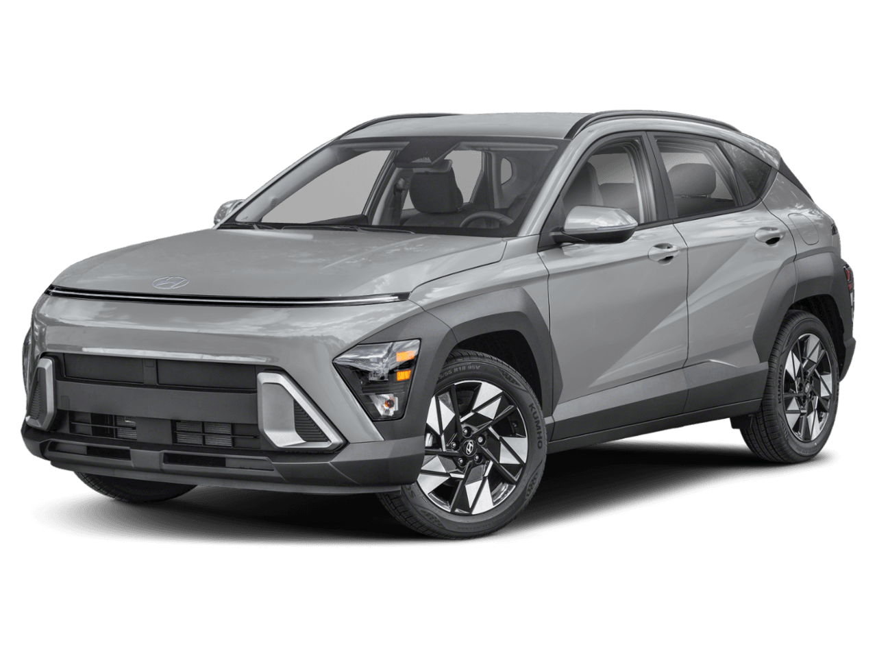 2025 Hyundai Kona SEL - Front 3/4, facing to the left