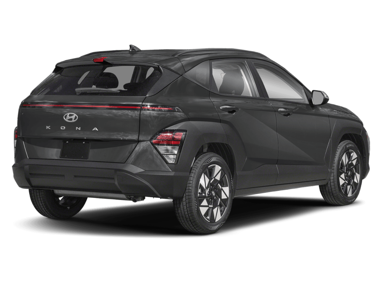 2025 Hyundai Kona SEL - Rear 3/4, facing to the right