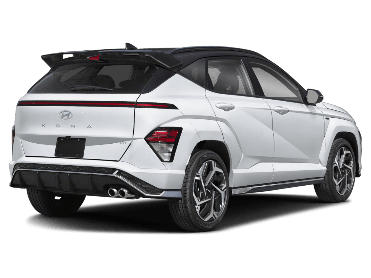 2025 Hyundai Kona N Line - Rear 3/4, facing to the right