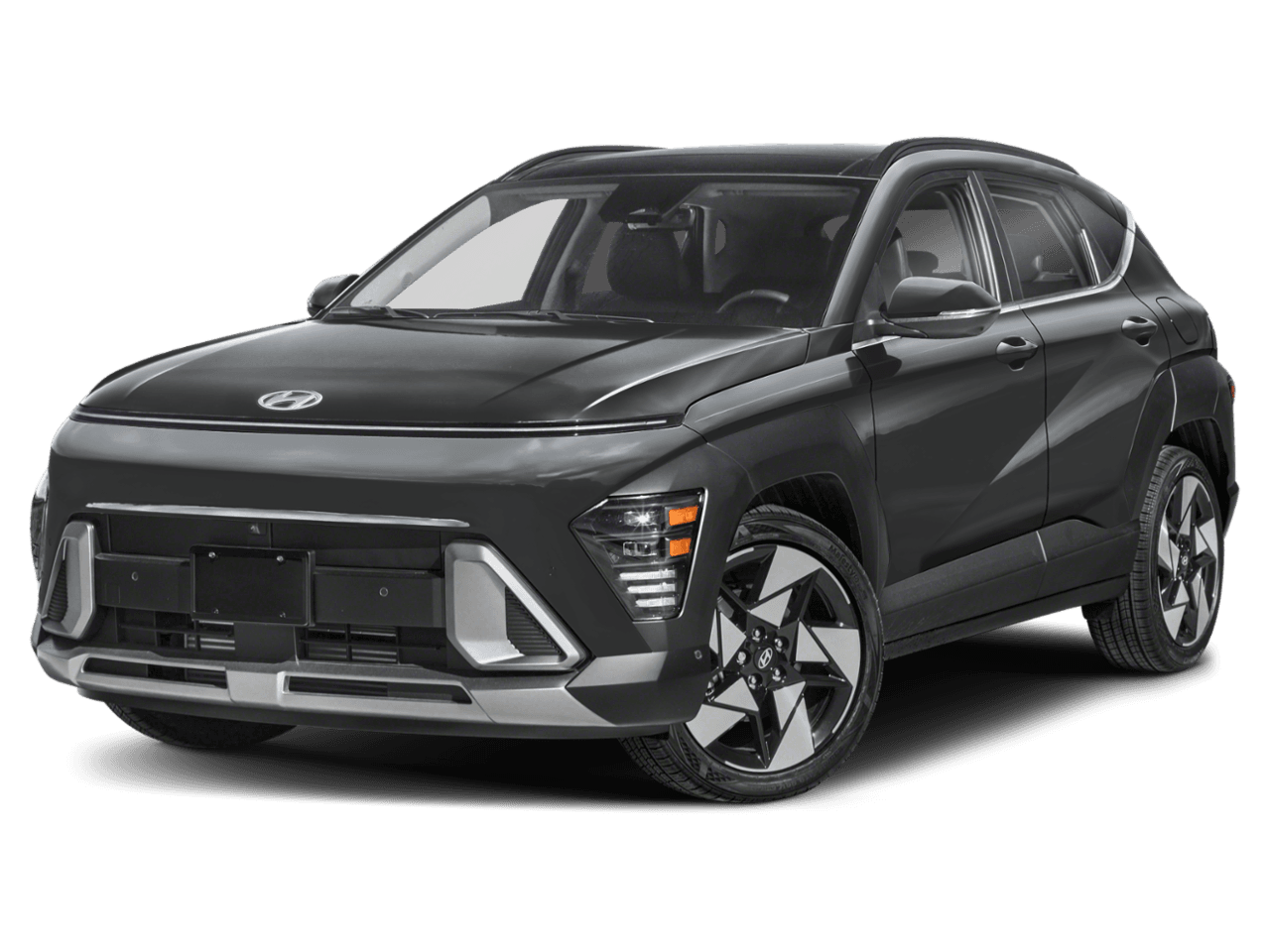 2025 Hyundai Kona Limited - Front 3/4, facing to the left