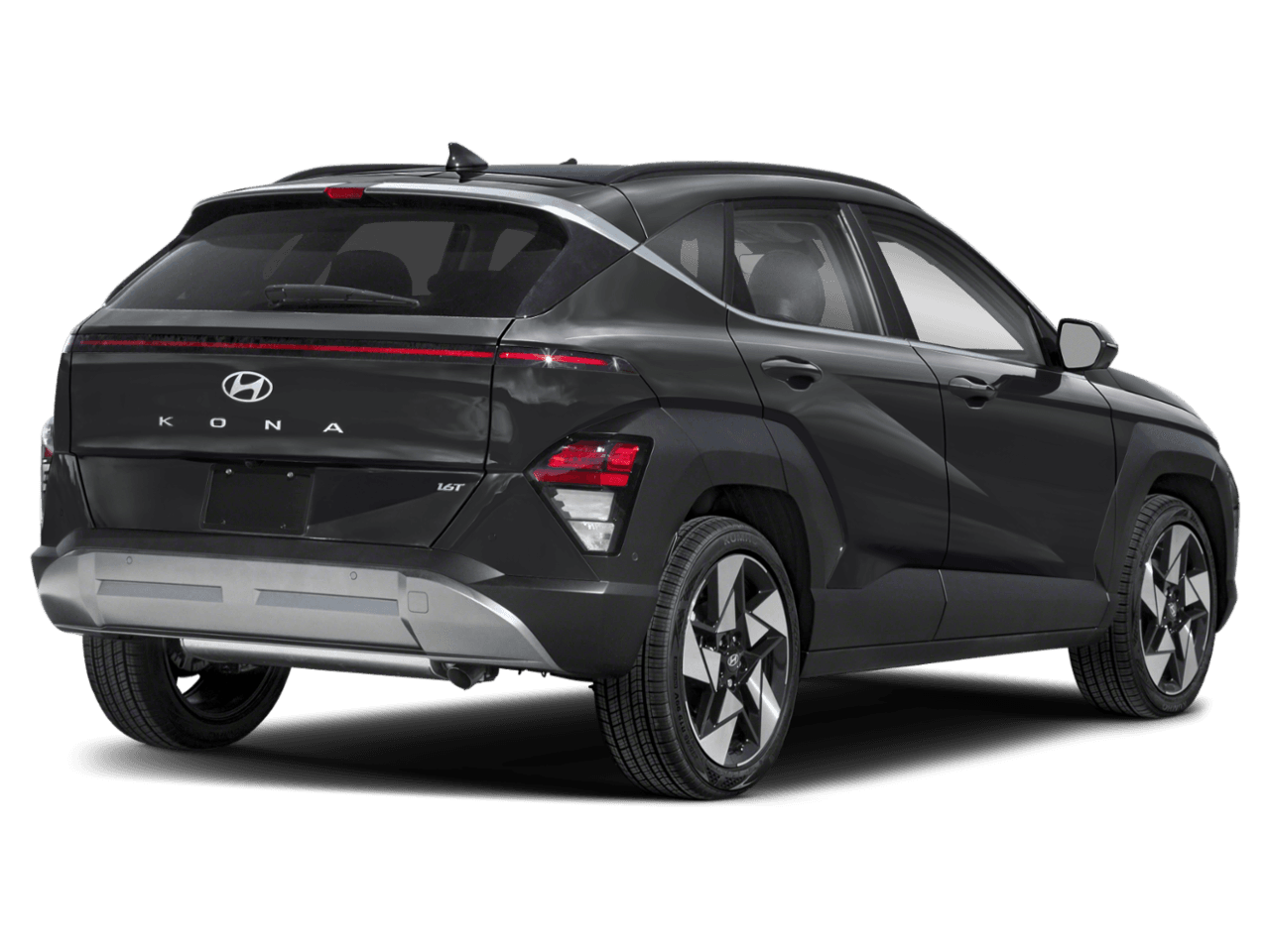 2025 Hyundai Kona Limited - Rear 3/4, facing to the right