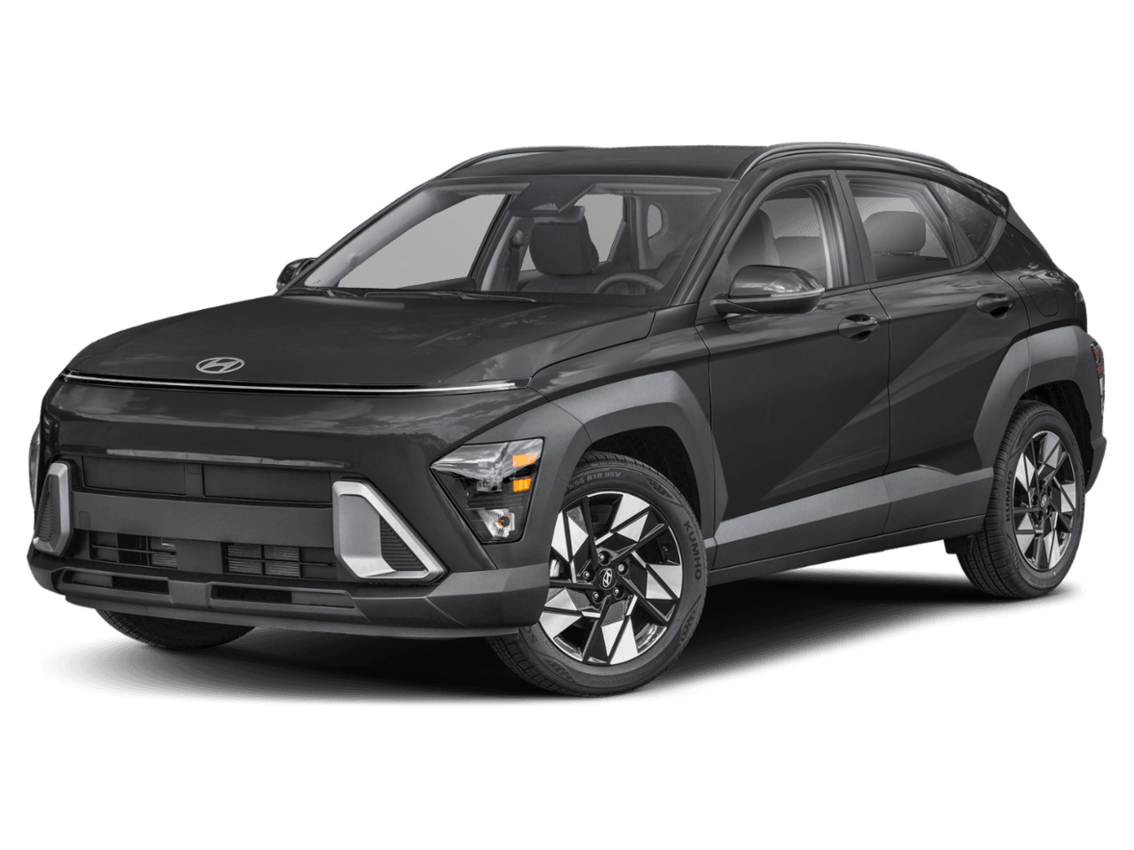 2025 Hyundai Kona SEL - Front 3/4, facing to the left