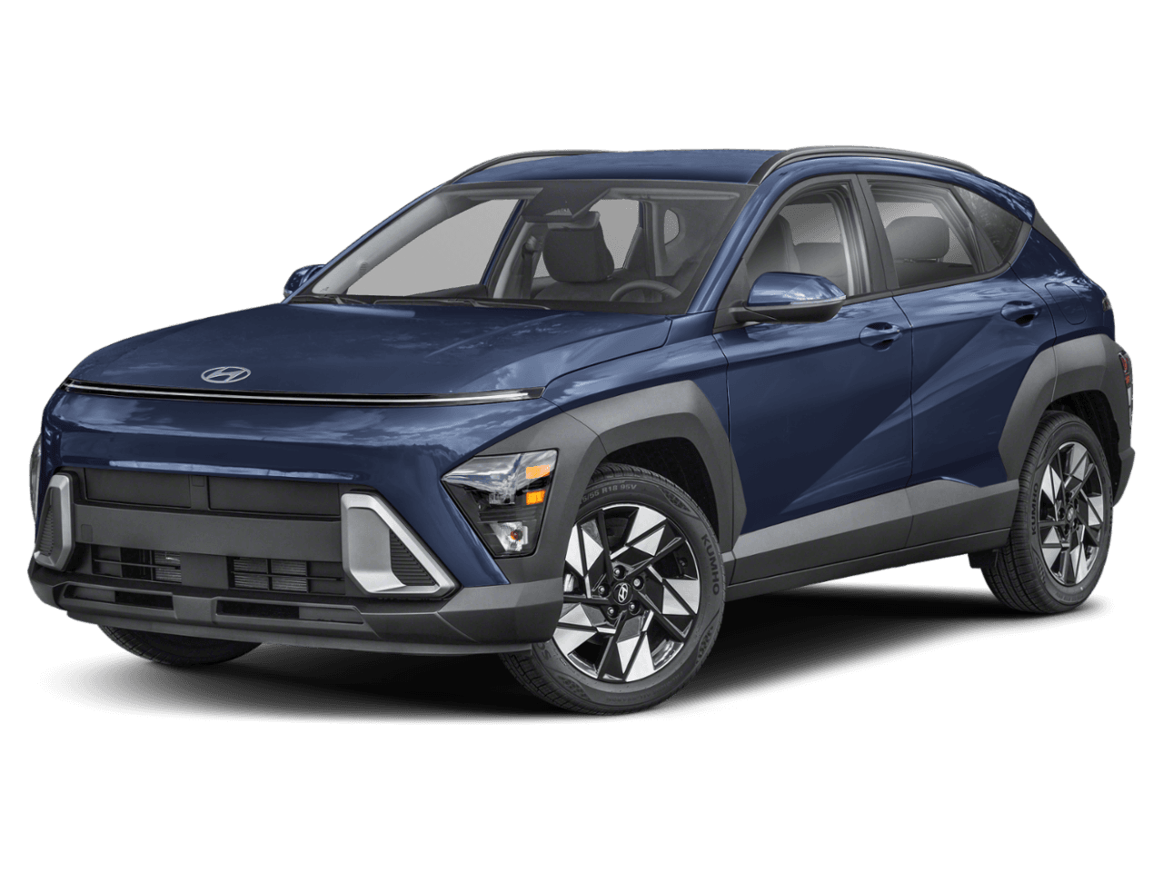2025 Hyundai Kona SEL - Front 3/4, facing to the left