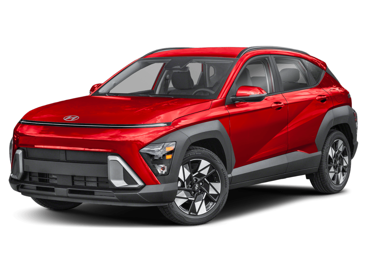 2025 Hyundai Kona SEL - Front 3/4, facing to the left