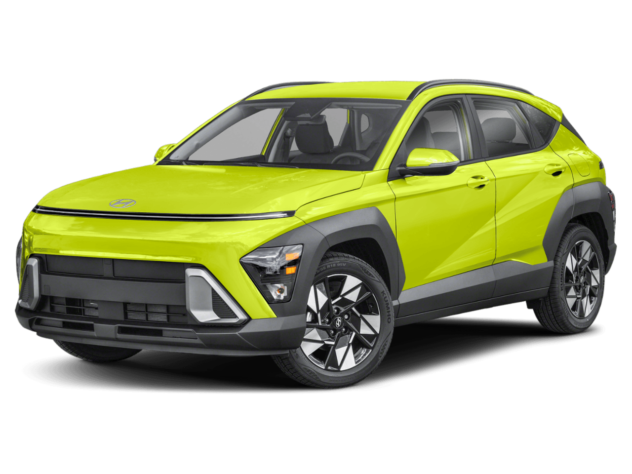 2025 Hyundai Kona SEL - Front 3/4, facing to the left