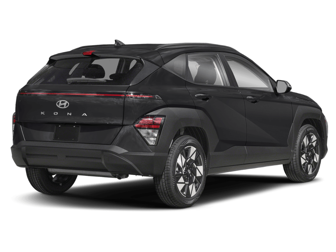 2025 Hyundai Kona SEL - Rear 3/4, facing to the right