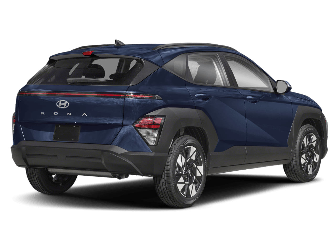 2025 Hyundai Kona SEL - Rear 3/4, facing to the right