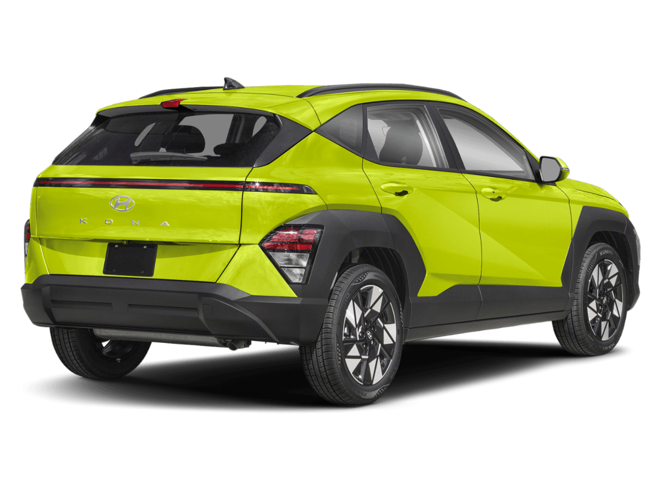 2025 Hyundai Kona SEL - Rear 3/4, facing to the right