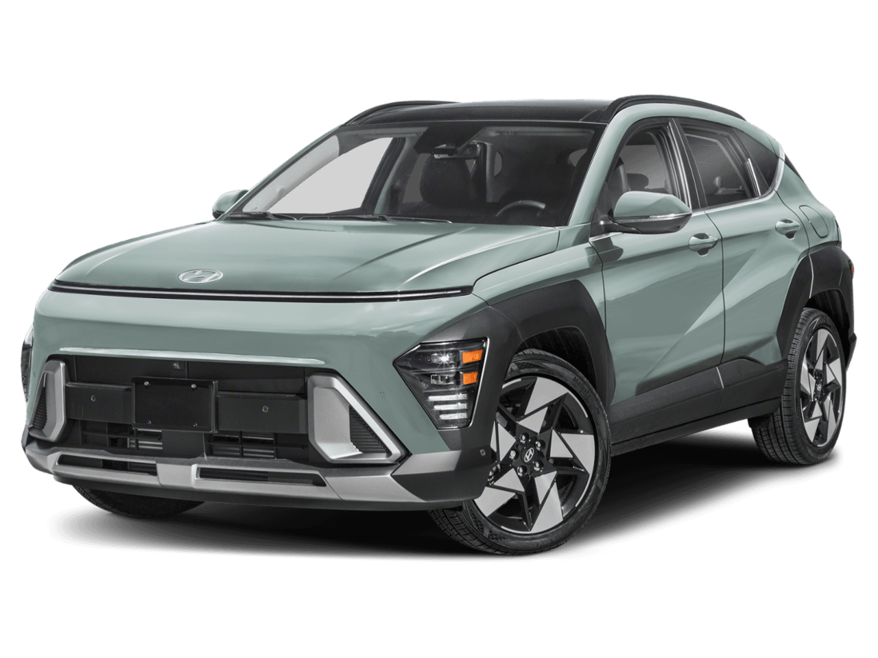 2025 Hyundai Kona Limited - Front 3/4, facing to the left