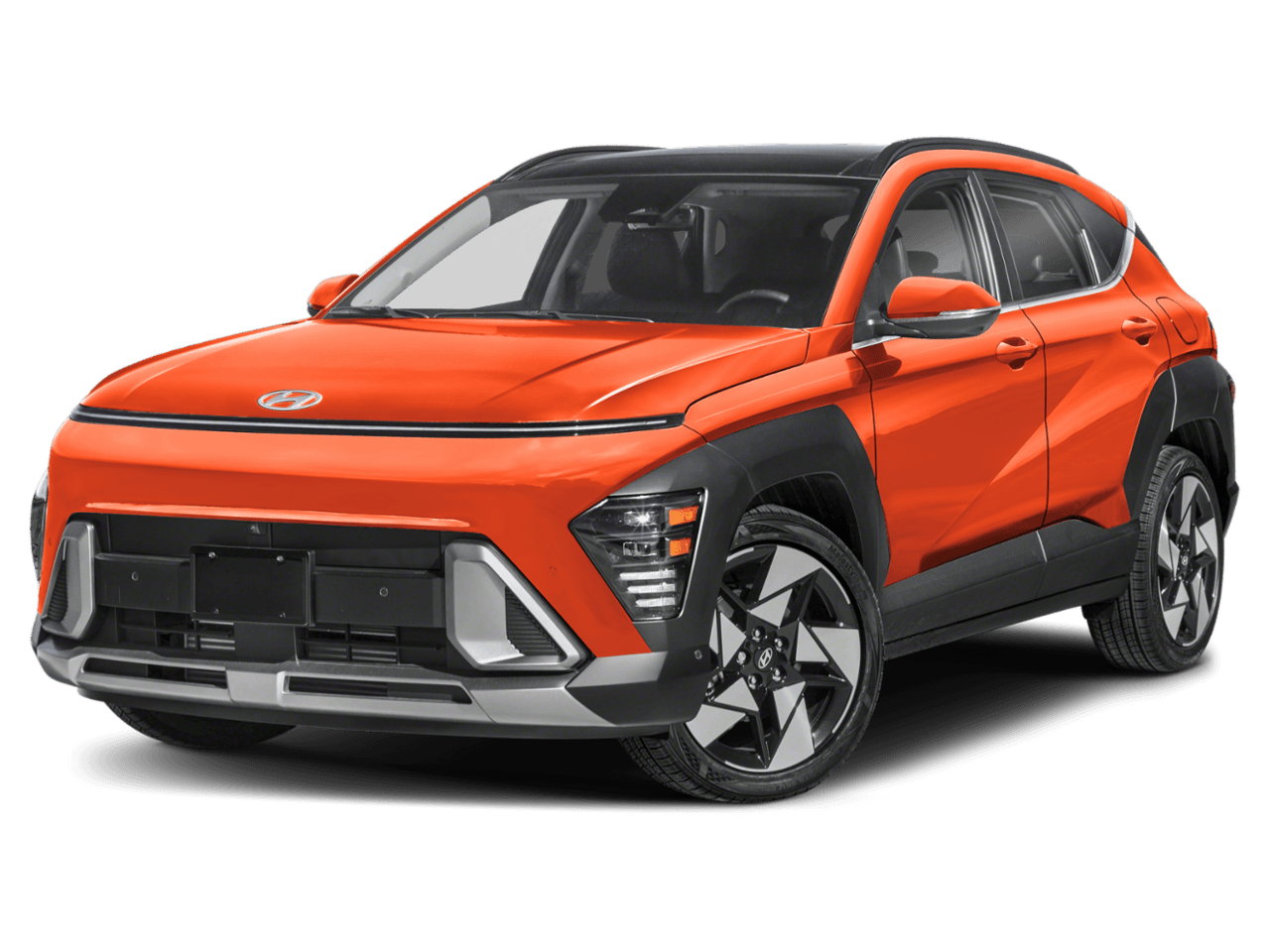 2025 Hyundai Kona Limited - Front 3/4, facing to the left
