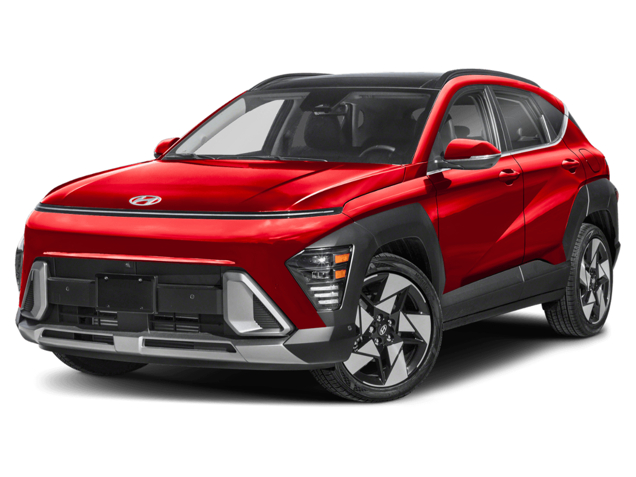 2025 Hyundai Kona Limited - Front 3/4, facing to the left