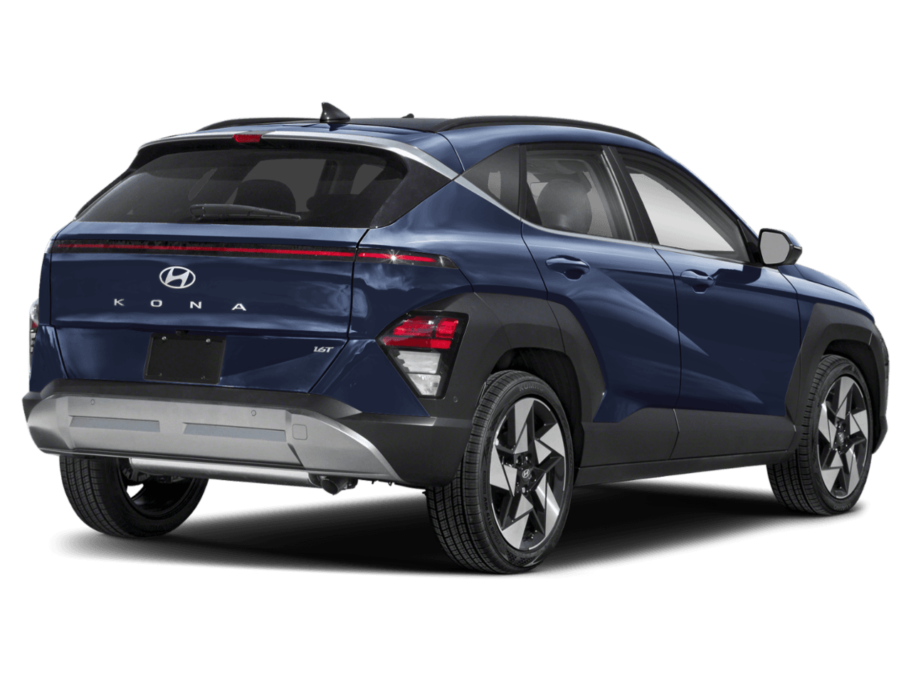 2025 Hyundai Kona Limited - Rear 3/4, facing to the right