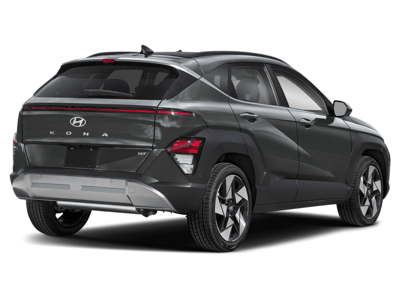 2025 Hyundai Kona Limited - Rear 3/4, facing to the right