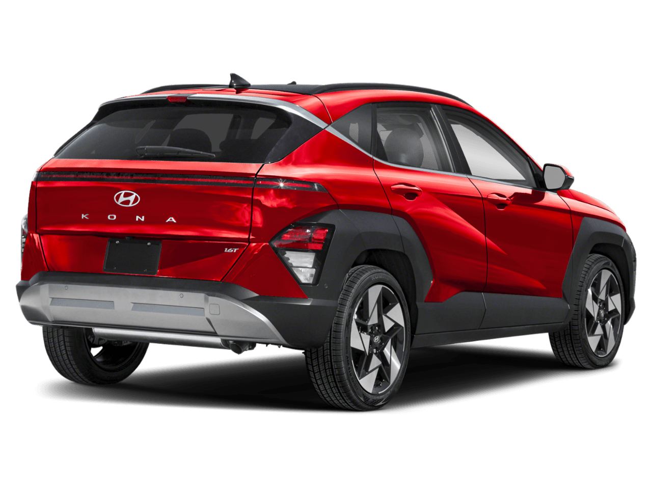 2025 Hyundai Kona Limited - Rear 3/4, facing to the right