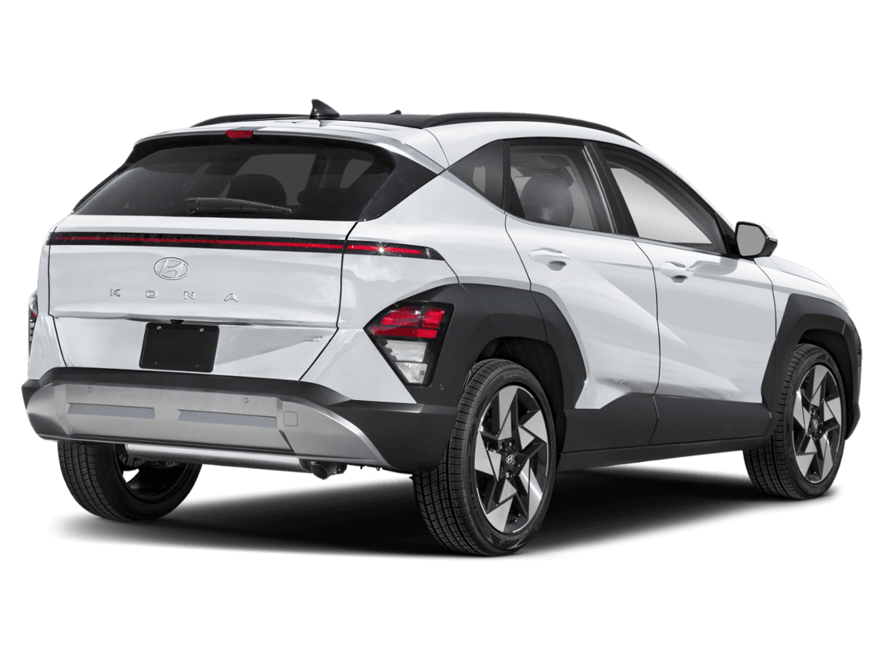 2025 Hyundai Kona Limited - Rear 3/4, facing to the right