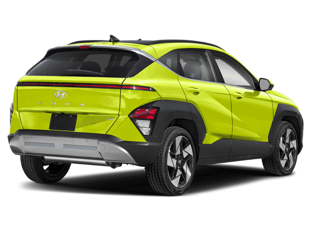 2025 Hyundai Kona Limited - Rear 3/4, facing to the right