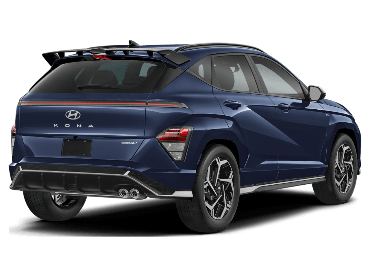 2025 Hyundai Kona N Line S - Rear 3/4, facing to the right