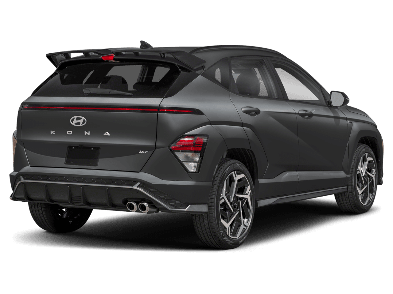 2025 Hyundai Kona N Line S - Rear 3/4, facing to the right