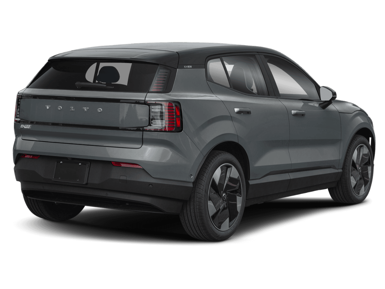 2025 Volvo EX30 Twin - Rear 3/4, facing to the right