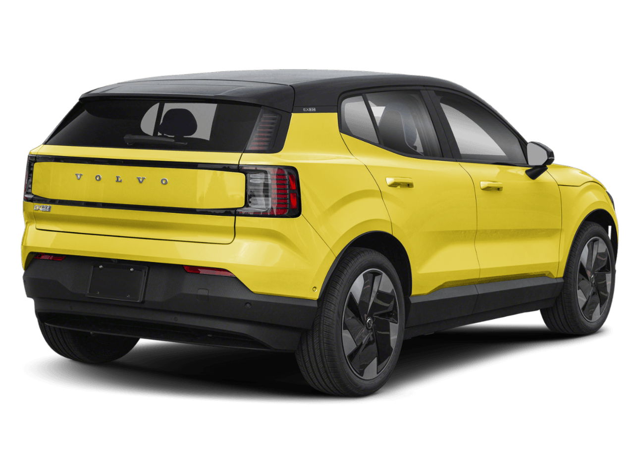2025 Volvo EX30 Ultra - Rear 3/4, facing to the right