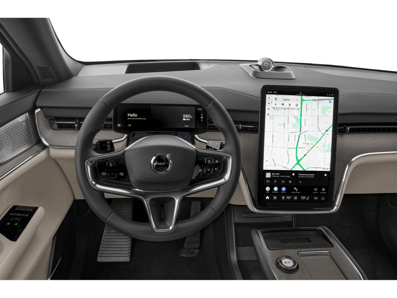 2025 Volvo EX90 Plus - Interior Drivers Dash