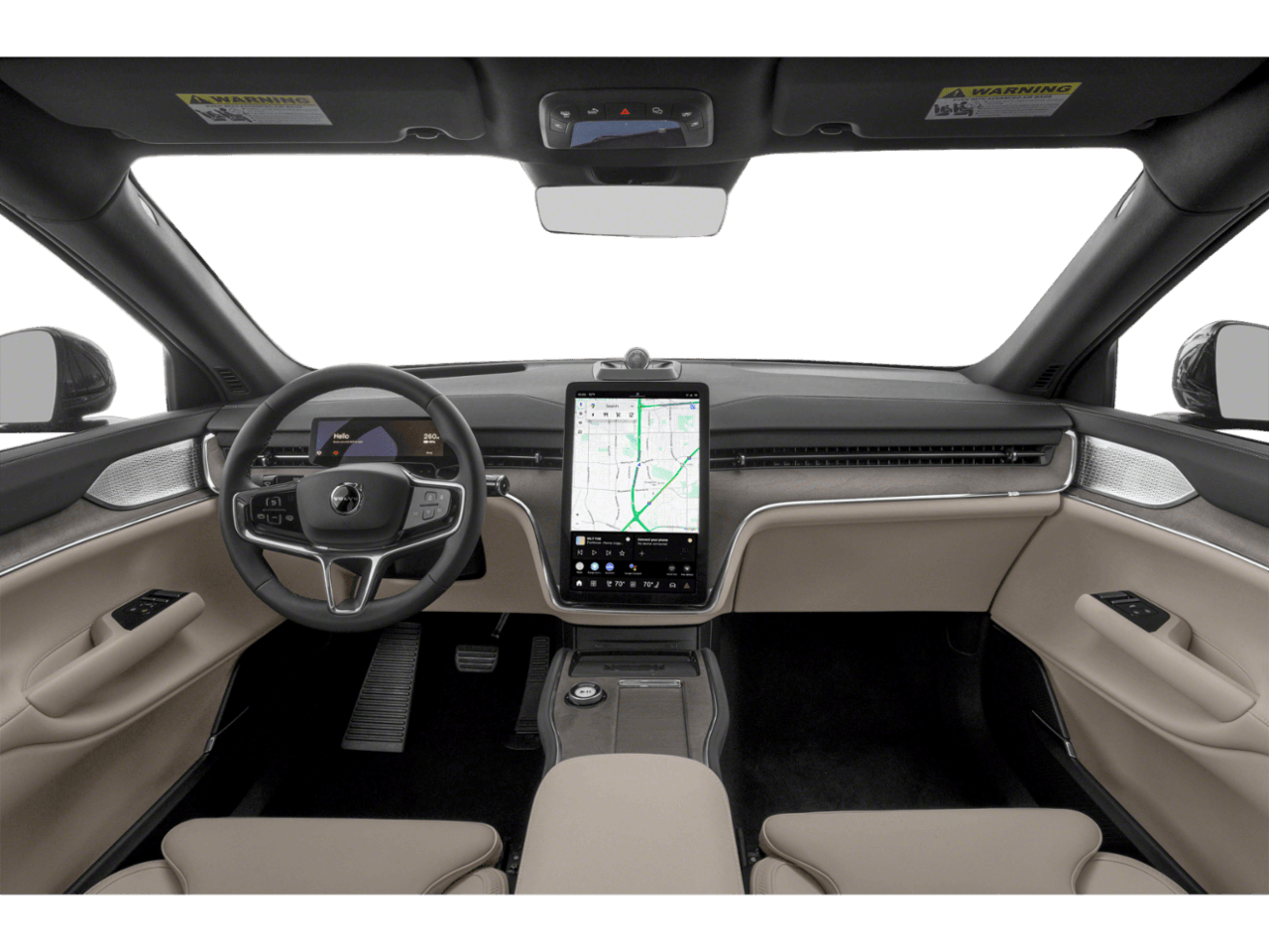 2025 Volvo EX90 Plus - Interior Full Dash Basic