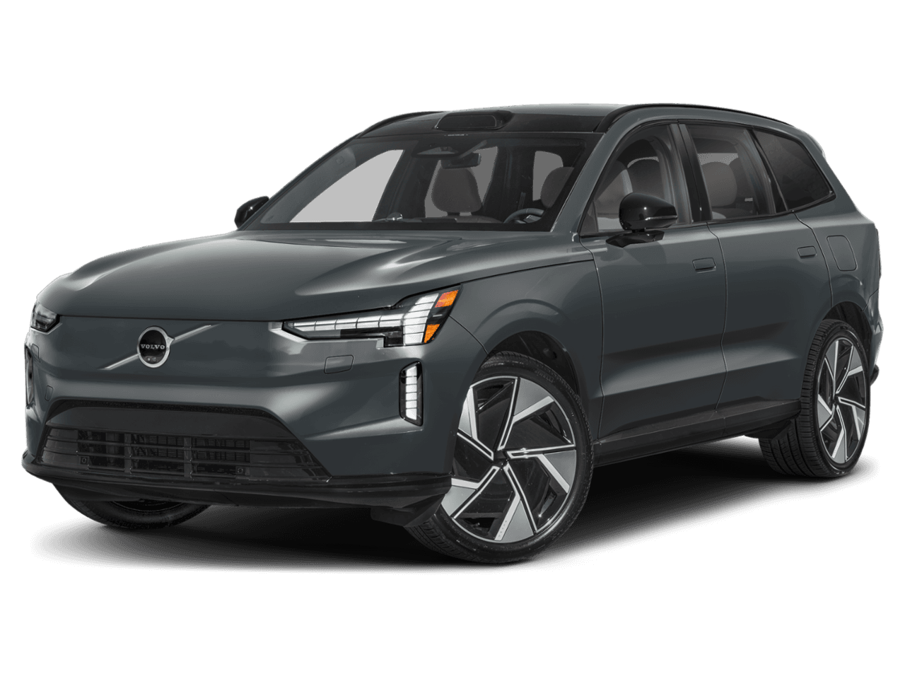 2025 Volvo EX90 Twin - Front 3/4, facing to the left