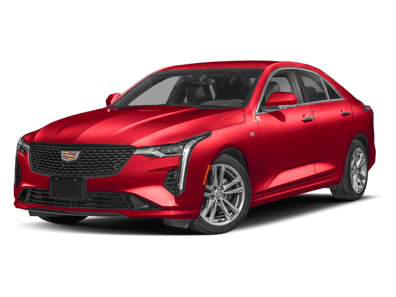 2025 Cadillac CT4 Luxury - Front 3/4, facing to the left