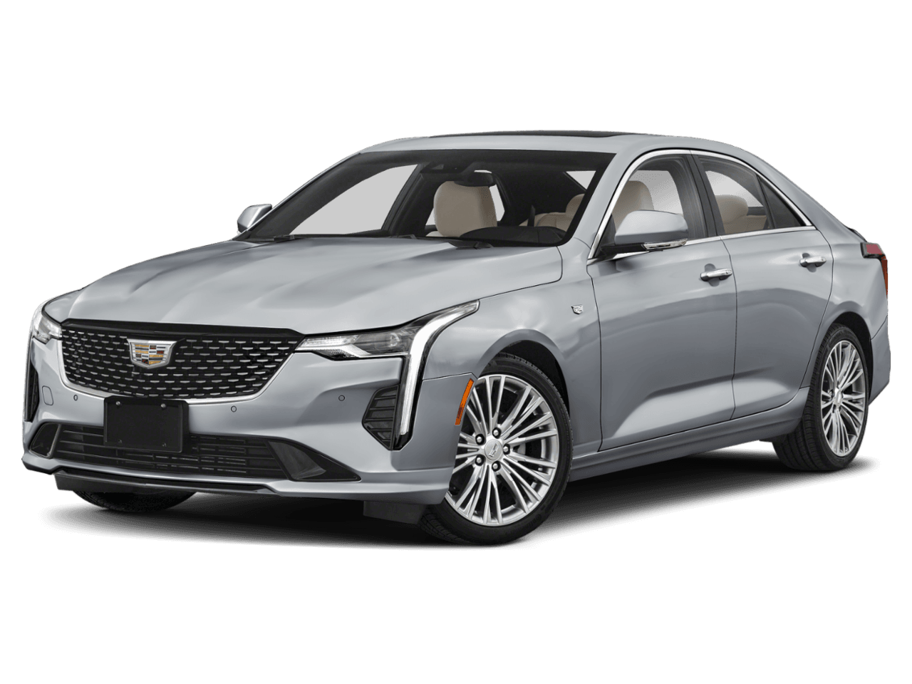 2025 Cadillac CT4 Sport - Front 3/4, facing to the left