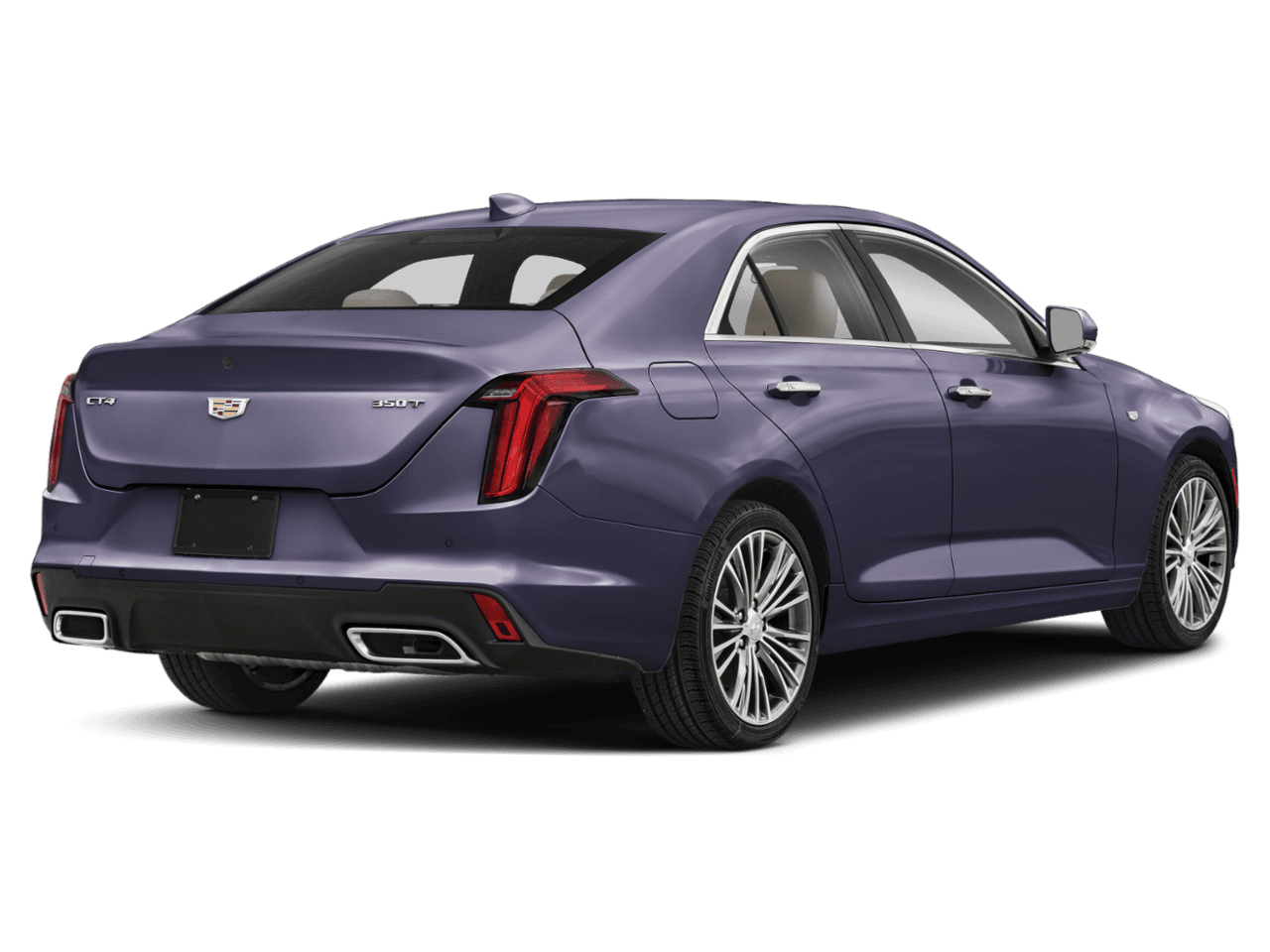 2025 Cadillac CT4 Sport - Rear 3/4, facing to the right