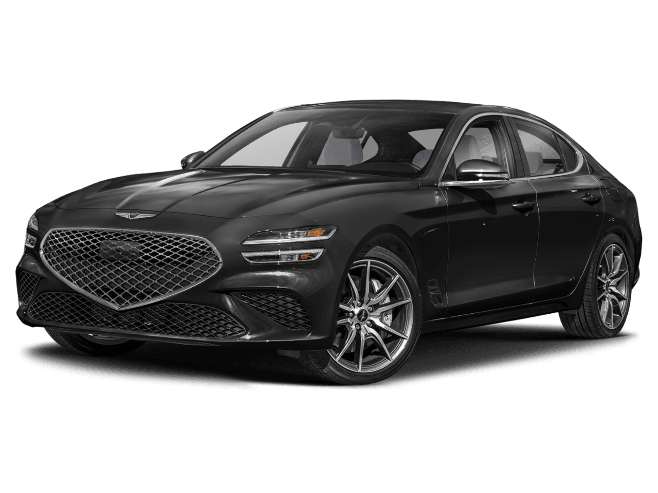 2025 Genesis G70 2.5T - Front 3/4, facing to the left