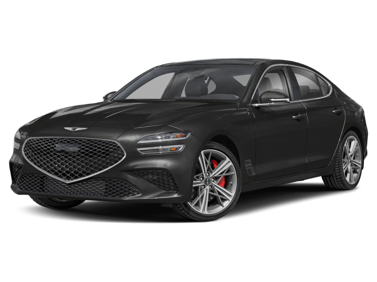 2025 Genesis G70 3.3T Sport Advanced - Front 3/4, facing to the left