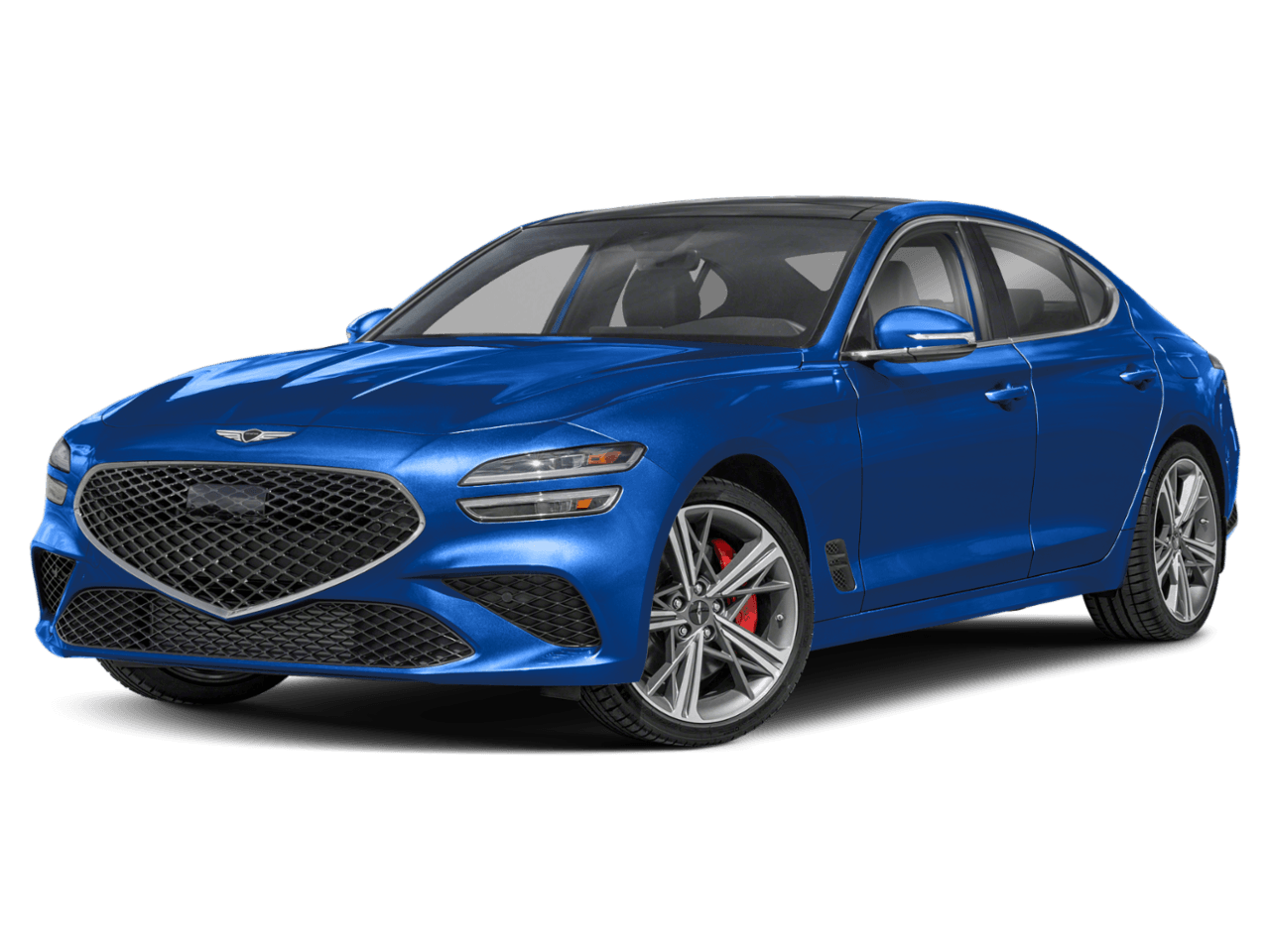 2025 Genesis G70 3.3T Sport Advanced - Front 3/4, facing to the left