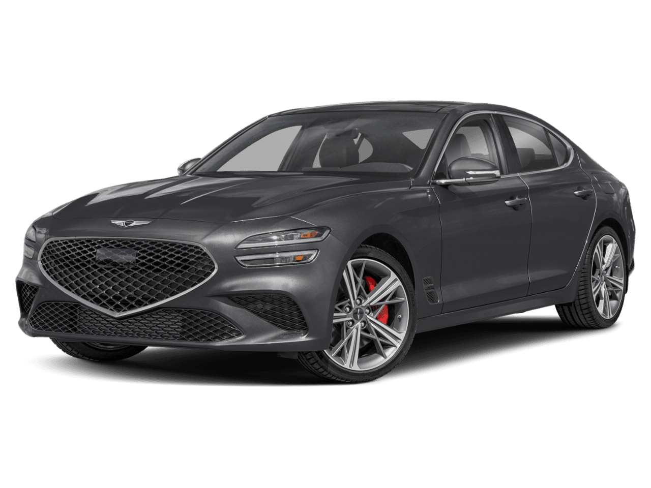2025 Genesis G70 3.3T Sport Advanced - Front 3/4, facing to the left