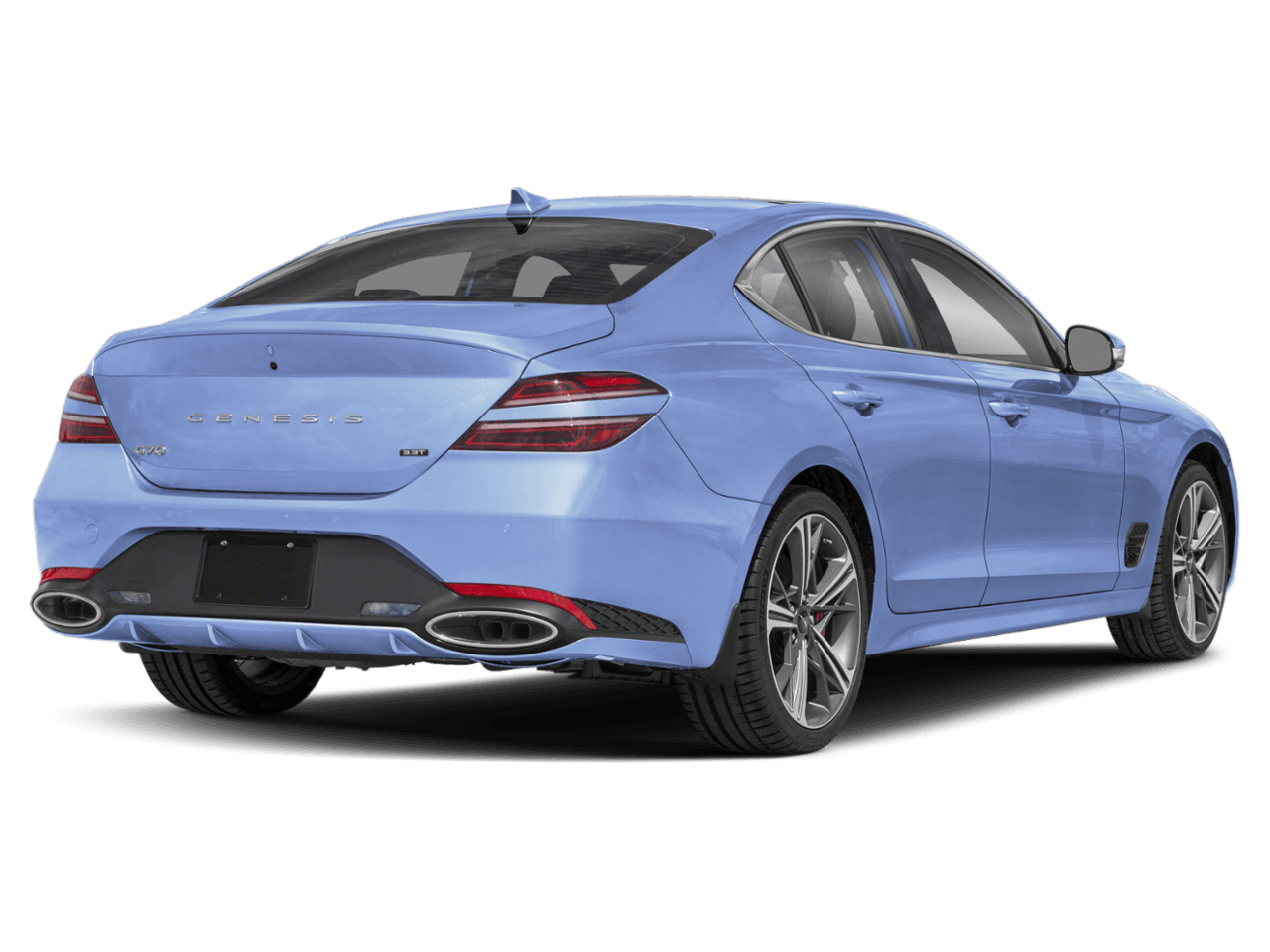 2025 Genesis G70 3.3T Sport Advanced - Rear 3/4, facing to the right