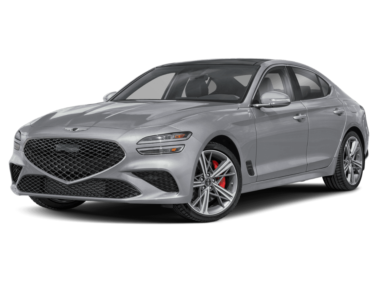 2025 Genesis G70 3.3T - Front 3/4, facing to the left