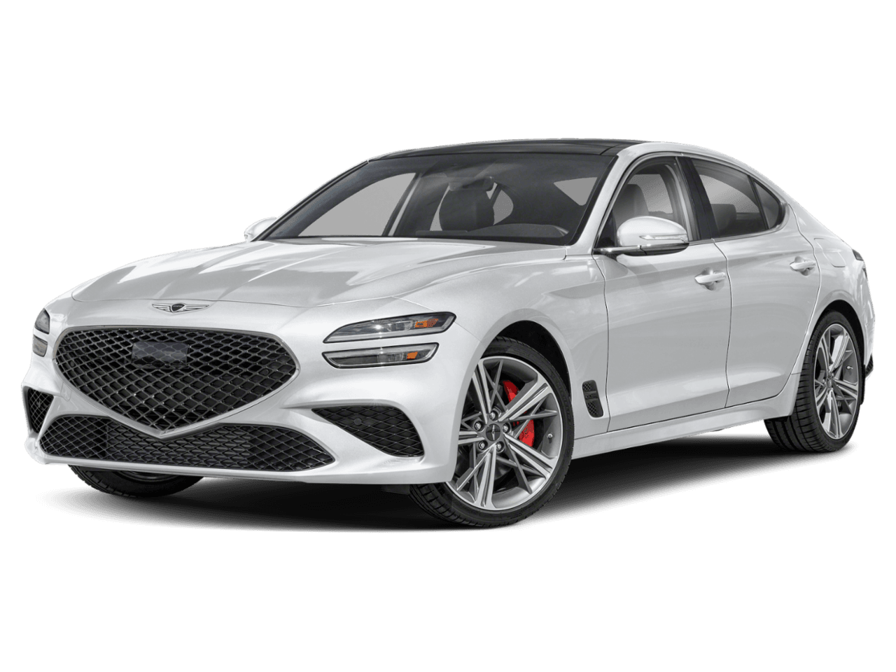 2025 Genesis G70 3.3T Sport Advanced - Front 3/4, facing to the left