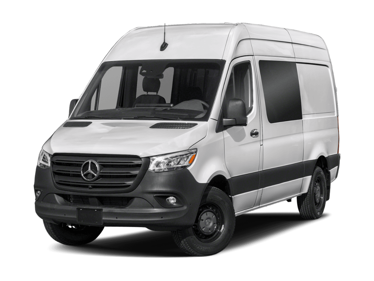 2025 Mercedes-Benz Sprinter Crew Van  - Front 3/4, facing to the left