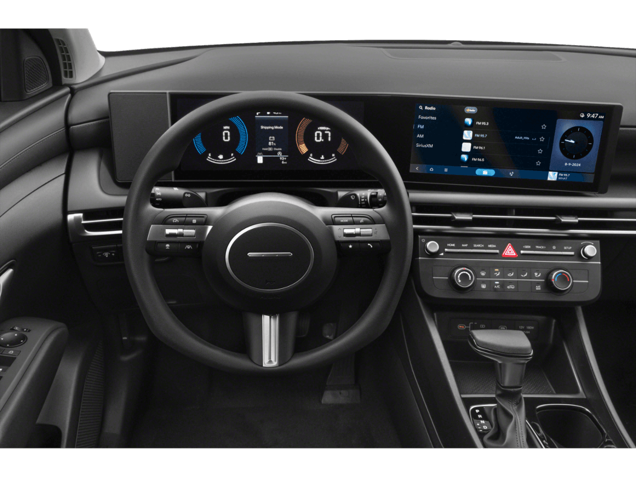 2025 Hyundai Tucson SE - Interior Drivers Dash
