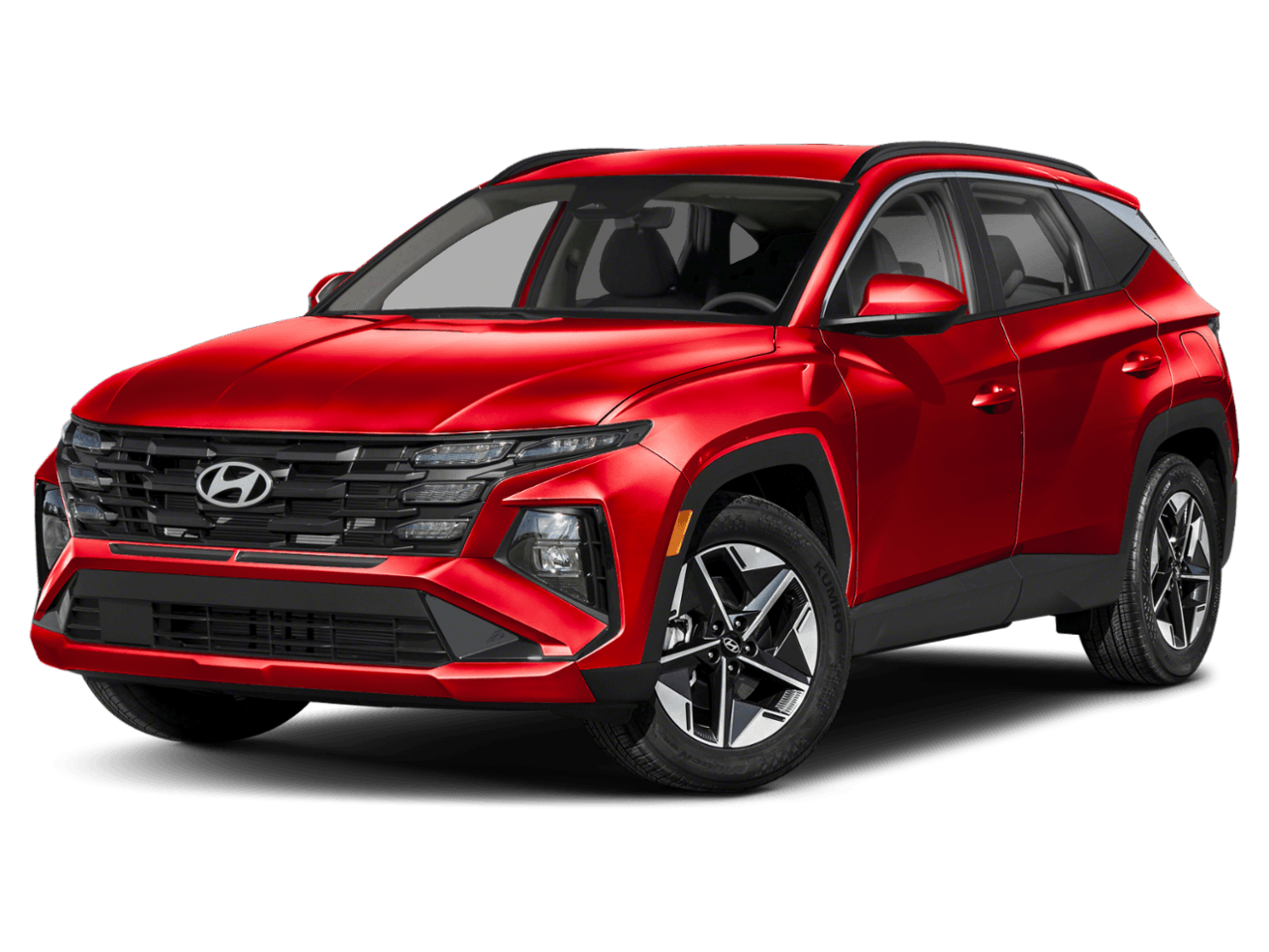 2025 Hyundai Tucson SEL - Front 3/4, facing to the left