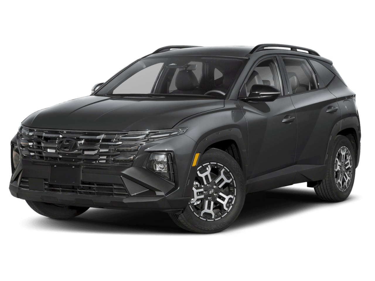 2025 Hyundai Tucson XRT - Front 3/4, facing to the left